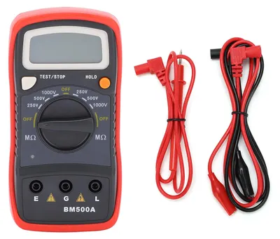 Productafbeelding van Digitale Isolatieweerstandsmeter Megohmmeter 250V 500V 1000V Isolatietester