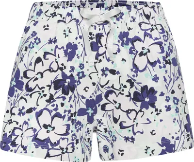 Produktbild von s.Oliver Pyjamashorts grau - rosa - geblühmt Größe 32/34