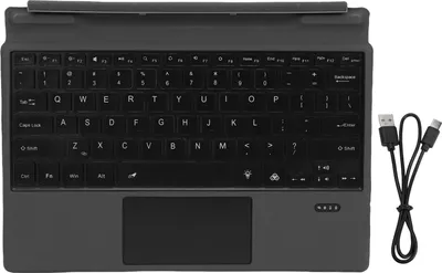 Immagine prodotto di Tastiera touchpad con poggiapolsi, compatibile con tablet Latitude 7320 7310 rimovibili K19M 0YJR01 YJR01 con tasti retroilluminati