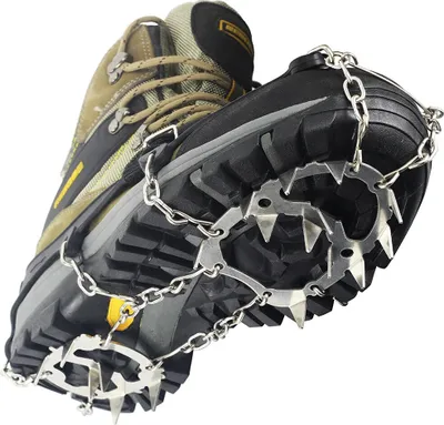 Produktbild von INF Steigeisen mit 18 Stahl-Spikes Größe XL (44-48)