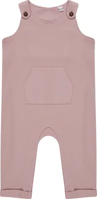 Produktbild von Larkwood - Latzhosen für Baby RW8399 (102) (Hellrosa)