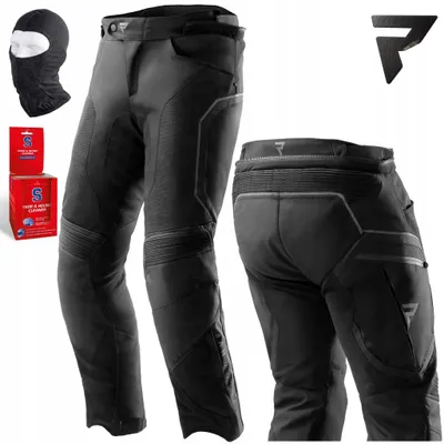 Obrázek produktu pro Motocyklové kalhoty Rebelhorn Hiflow V, textilní, s membránou a protektory | Motocyklové kalhoty, textilní, jezdecké kalhoty | 8XL