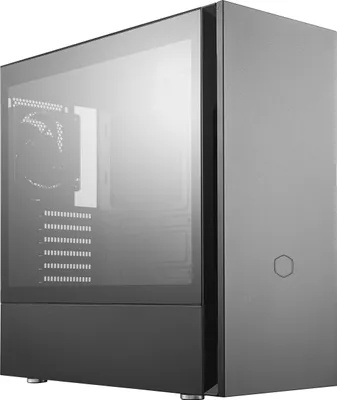 Immagine prodotto di Cooler Master Silencio S600 - Midi Tower - PC - Nero - ATX - micro ATX - Mini-ITX - Plastica - Acciaio - Vetro temperato - 16,6 cm
