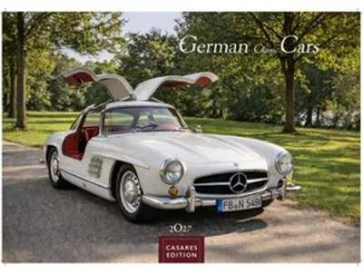 Image de Calendrier German Classic Cars 2027 - Calendrier mural | Calendrier photo de voitures anciennes 24 x 35 cm - voitures anciennes allemandes - chefs-d'œuvre de l'histoire automobile allemande