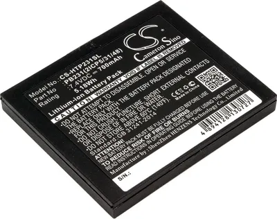 Immagine prodotto di TECHTEK Batteria compatibile con [HiTi] Pringo P231, Pringo P231 Photo Printer sostituisce PB231, per PB231(2ICP5/31/48)
