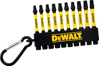 Image de DeWalt DT7275-QZ Jeu d'embouts de tournevis Flextorq avec mousqueton