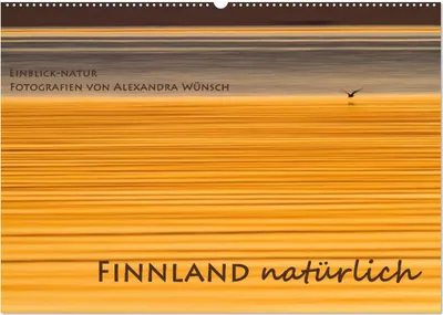 Produktbild von Einblick-Natur: Finnland natürlich (Wandkalender 2025 DIN A2 quer), CALVENDO Monatskalender