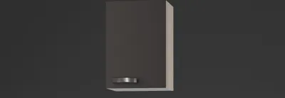 Produktbild von Küchen Hängeschrank Faro O406-9 in anthrazit 40 cm breit
