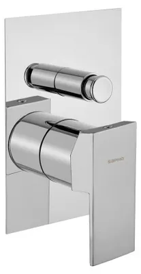 Produktbild von SPECTRE Unterputz-Duscharmatur, 2 Wege, Chrom