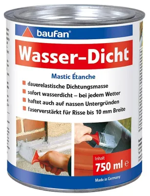 Immagine prodotto di Baufan Wasser Dicht 750 ml Mastice sigillante Mastice sigillante Impermeabilizzazione Muratura