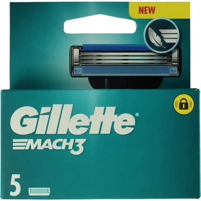 Produktbild von Gillette Mach3 Blades (5 stuks)