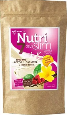 Productafbeelding van NutriSlim vanille-framboos, 210 gram