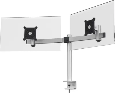 Obrázek produktu pro DURABLE Držák monitoru pro 2 monitory, stolní svorka, st?íbrná, 508523