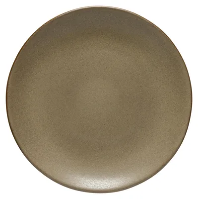 Imagen del producto de Plato de servir Costa Nova, 28 cm, color arena, verde salvia