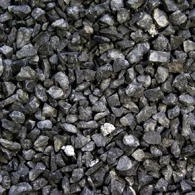 Produktbild von Basaltsplitt  8 - 11 mm anthrazit 25 kg