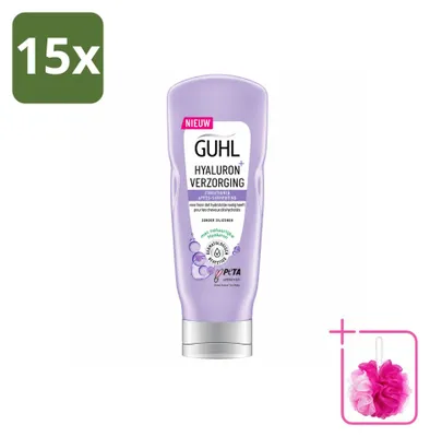 Imagen del producto de 15 unidades de Acondicionador nutritivo Hyaluron+ de Guhl - 200 ml - Paquete económico