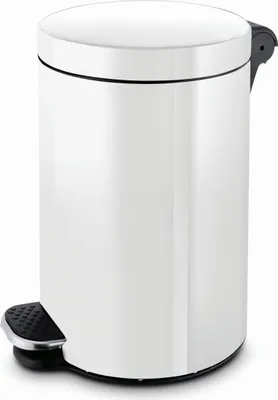 Immagine prodotto di Cestino a pedale Alda Cestino per rifiuti 20 L Cestino per rifiuti Cestino per carta F613E bianco