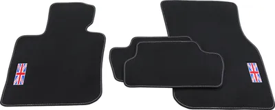 Immagine prodotto di Esclusivi tappetini Union Jack adatti per Mini 3 III 3 porte F56 anno 2014-