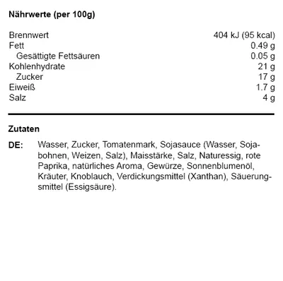 Produktbild von GoTan Asia-Sauce Sweet & Sour 1000ml (Süß-Sauer) Wok Essentials