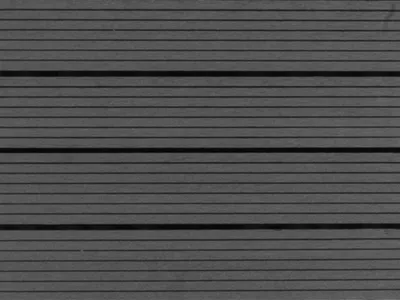 Produktbild von WPC-Terrassenfliese Dunkelgrau geriffelt