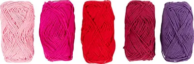 Produktbild von Creativ Company 421401, Handwerk, Mehrfarbig, Baumwolle, 50 m, 20 g, 5 Stück(e)