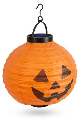 Obrázok produktu pre GLOBIZ Halloweensky solárny lampión - tekvica - ⌀20 cm