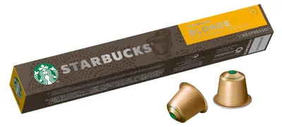 Zdjęcie produktu dla Starbucks Blonde Roast Espresso Nespresso aksamitny smak 77g 12 pack