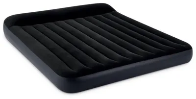 Zdjęcie produktu dla Podwójny materac dmuchany z zagłówkiem, 203x183x25 cm