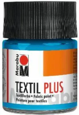 Produktbild von Textil plus - Hellblau 090 50 ml. Packung mit 6 Stück