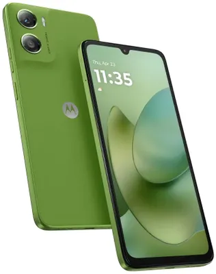 Immagine prodotto di Motorola Moto G06 - Colore Tendril (verde), display 6,88", Dual SIM, 4GB di RAM, 64GB di memoria, connettività LTE, sistema operativo Android 15