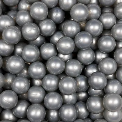 Produktbild von Bälle für Bällebad 7cm 500 Stück – Silber