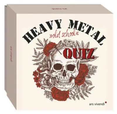 Produktbild von Heavy Metal-Quiz, 66 Karten über Bands und Songs, Geschenk für Metalheads