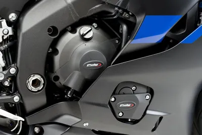 Immagine prodotto di PUIG 21521N Coperchio motore pista per campionato adatto a YAMAHA YZF-R6 Nero