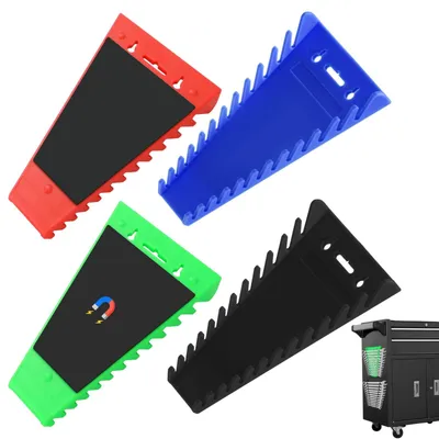 Immagine prodotto di Solidchoice - Set di 4 supporti magnetici per chiavi con 12 fessure