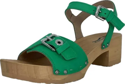 Produktbild von Softclox Plateau Sandaletten Pepita Damen 31383039383831 Grün 40 EU