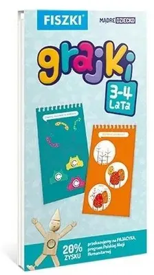 Produktbild von Fiszki. Grajki 3-4 lata - Kinga Perczyńska