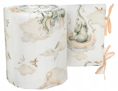 Produktbild von 180x30cm Bettumrandung für 120x60cm Gitterbett