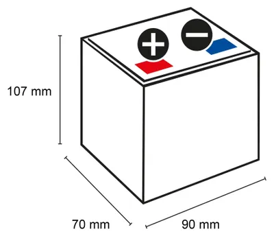 Imagen del producto de Batería Q-Batteries 12LS-4.5, 12V, 4,5Ah, batería de plomo-gel / AGM VRLA