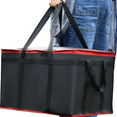 Image de Sac isotherme pour la livraison de produits alimentaires, équipé de roues - idéal pour les livraisons