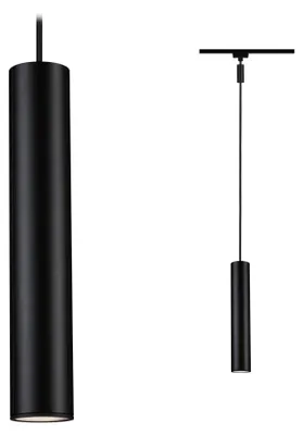 Produktbild von Paulmann URail Pendel 1-flammig Catalejo schwarz/matt 230V