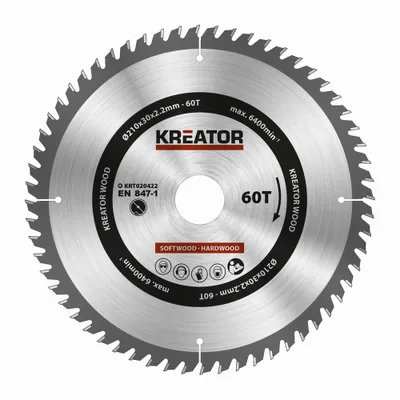 Obrázek produktu pro Pilový kotouč 210 x 30 x 2,2 mm na dřevo včetně redukčních kroužků