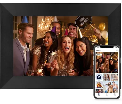 Zdjęcie produktu dla Cyfrowa ramka na zdjęcia - Cyfrowa fotoramka - WiFi - 8 cali - 1280 x 800 - Ekran dotykowy - 32 GB