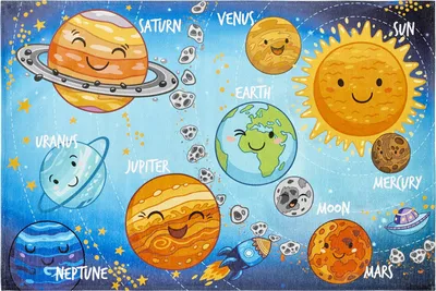 Produktbild von My Torino Kids 230 Solar System 80cm x 120cm