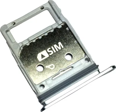 Produktbild von Nano Simkartenhalter und micro-SD Card Fach für Samsung Galaxy Tab S6, Original Ersatzteil, Blau