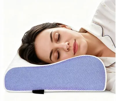 Produktbild von Ergonomisches Orthopädisches Kopfkissen mit Kühlbezug