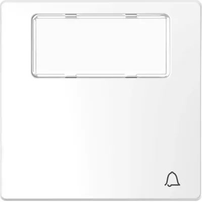 Produktbild von Merten MEG3365-6035 Wippe mit Symbol Klingel + Beschriftungsfeld D-Life lotosweiß
