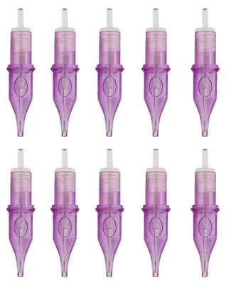 Produktbild von 10 stücke 9RL Tattoo Patrone Nadeln Rohre Hand Poke Sterilisierte Nadel Zubehör Kit Set Liefert für Anfänger Künstler Tragbare
