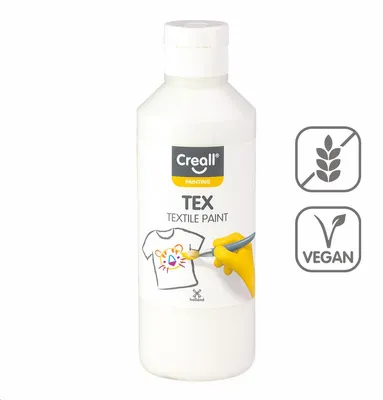 Immagine prodotto di Colore per tessuti Creall Tex 250 ml - bianco