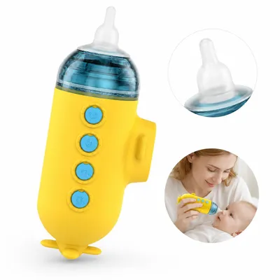 Produktbild von USB wiederaufladbarer Baby-Nasensauger, leiser Betrieb, weicher Silikonaufsatz, wasserdicht, für Neugeborene, Kleinkinder und Kinder