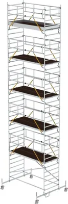 Produktbild von MUNK Rollgerüst SG mit Doppelplattform 1,35x3,00m Plattform 12,54m AH
